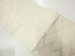 アンティーク　襷模様織出し袋帯（材料）